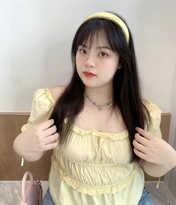 其他修身清晰甜美短袖聚酯纤维