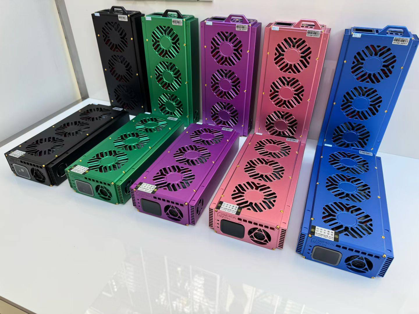 60A大炮4875六风扇5000w大功率智能可调充电器