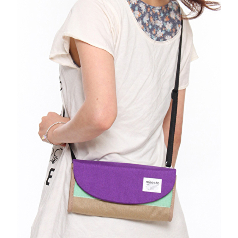 日本milesto小众潮牌多功能小包