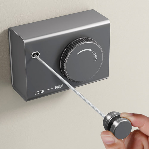 伸缩晾衣绳金属外壳防水防锈