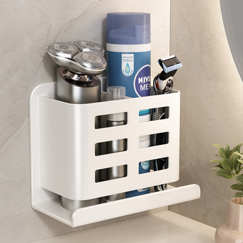 法路易免打孔太空铝多功能收纳