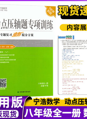 宁浩数学动点压轴题八年级