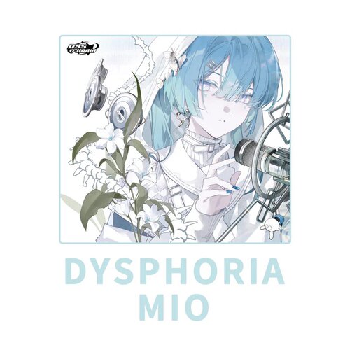 知郁DYSPHORIAMIO玻璃鼠标垫