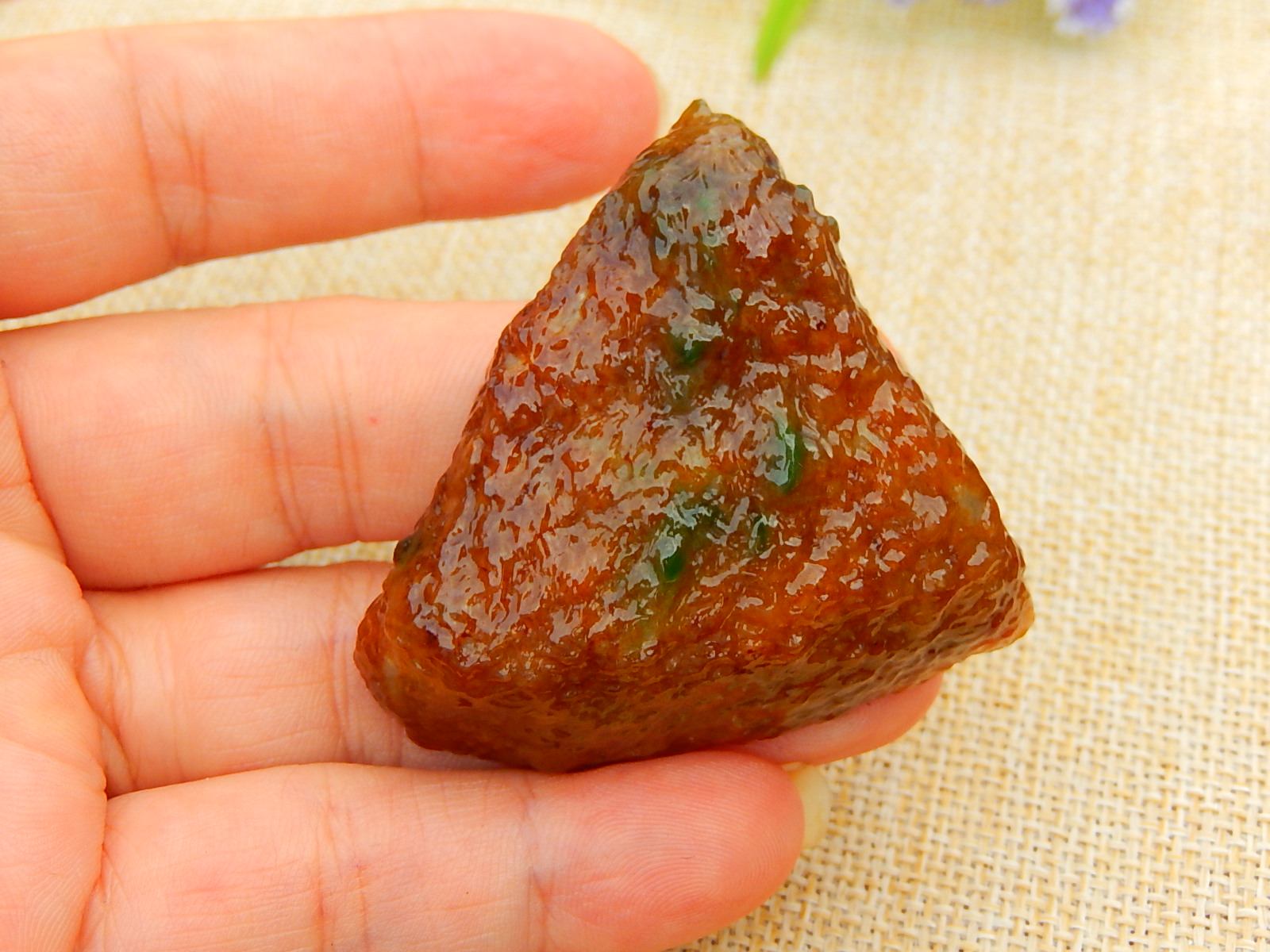翡翠毛料玉石色料冰种原石明料手镯芯飘绿飘花红翡牌子紫罗兰挂件