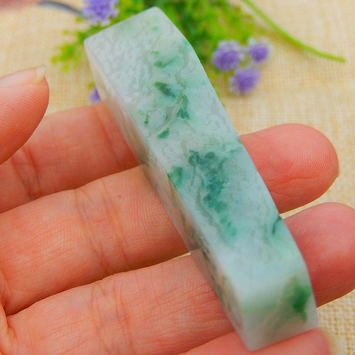 翡翠毛料玉石色料冰种原石明料手镯芯飘绿飘花红翡牌子紫罗兰挂件