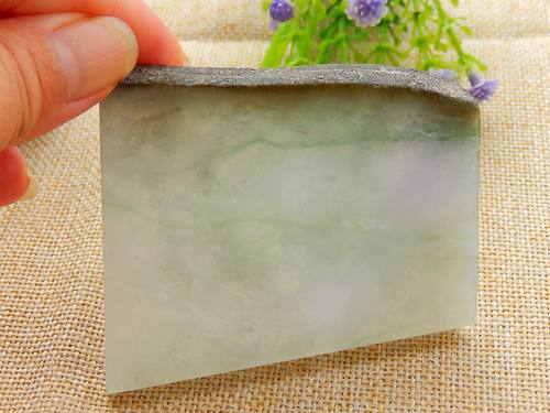 翡翠毛料玉石色料冰种原石明料手镯芯飘绿飘花红翡牌子紫罗兰挂件