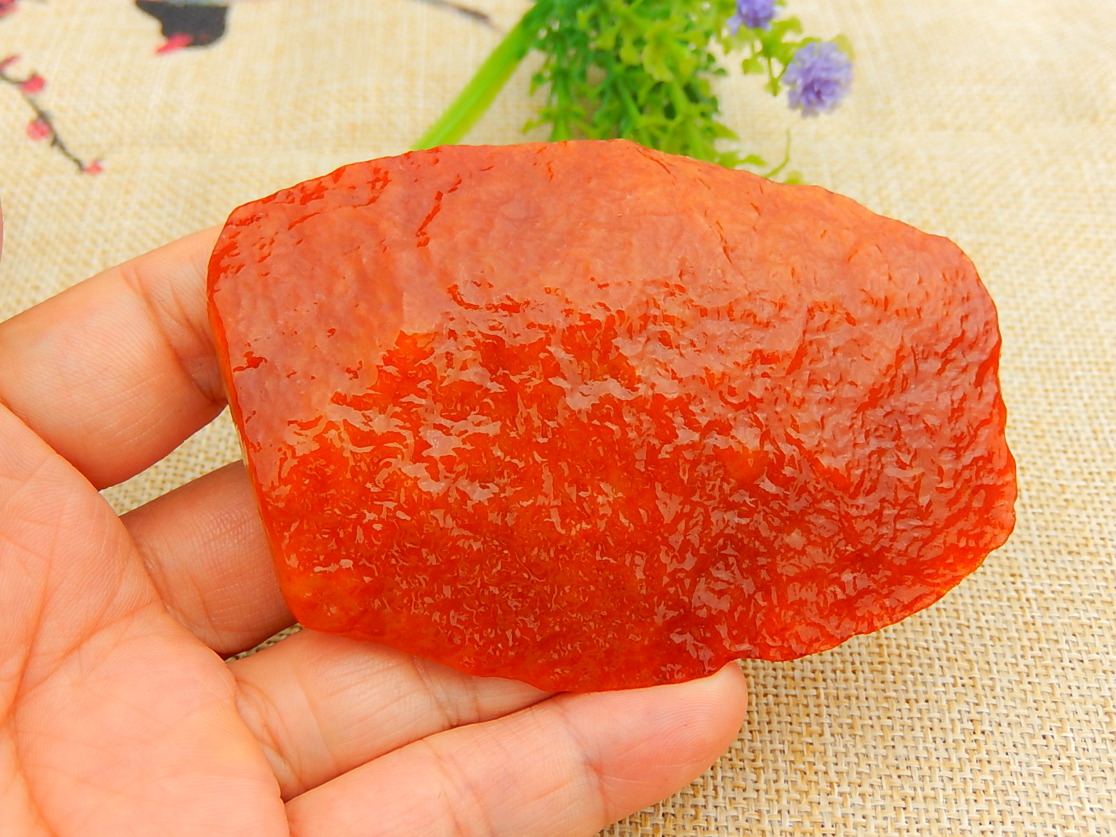 翡翠毛料玉石色料冰种原石明料手镯芯飘绿飘花红翡牌子紫罗兰挂件
