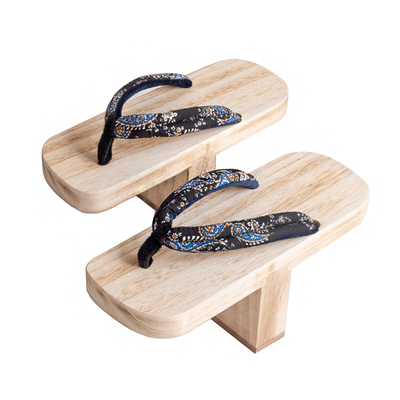 奥利明日本式cosplay专用木拖鞋