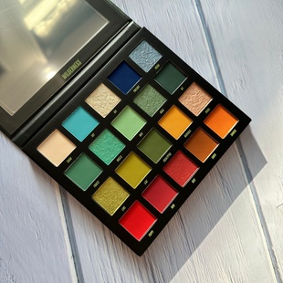 BEAUTYBAY眼影盘WILDERNESS原野哑光珠光持久显色好晕染彩妆玩妆