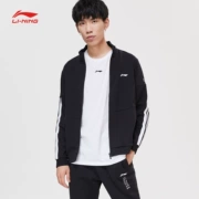 Áo khoác nam Li Ning 2019 mới cotton cotton dài tay đứng cổ áo len mùa thu áo thể thao AWDP453 - Thể thao lông cừu / jumper