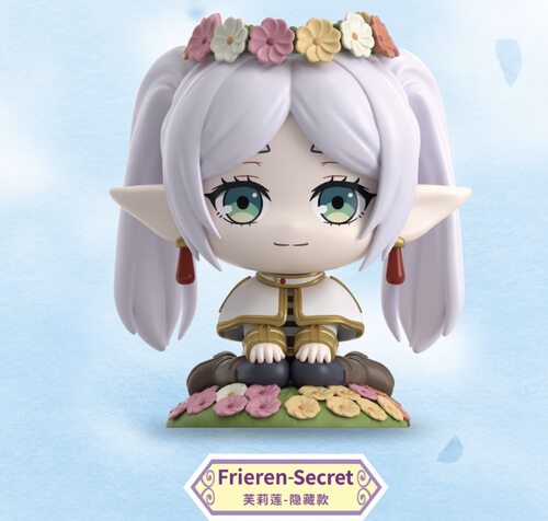 EAKI新品葬送的芙莉莲旅行日记手办盲盒菲伦辛美尔可爱公仔摆件