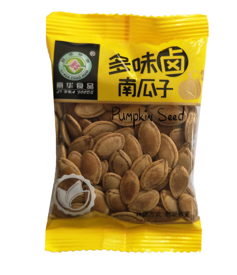 丽华食品多味卤南瓜子炒货咸香南瓜子500g小粒小包装坚果零食小吃