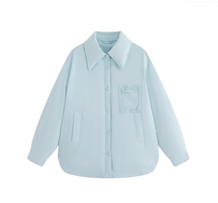 百搭95绒衬衫 王福贵定制~时尚 羽绒服 羽绒服10.24 衬衫