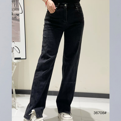 金影奇春季新款直筒阔腿裤