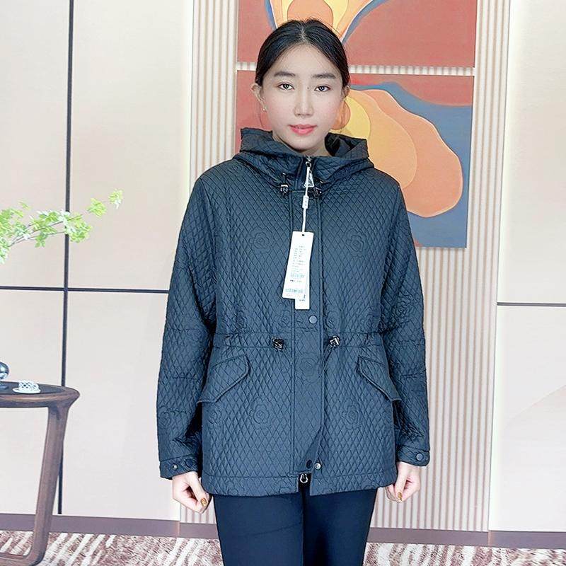 天娇一生水夹棉外套女秋冬新款大码女装连帽薄棉衣抽绳显瘦23697,女装/女士精品,大码棉服,淘宝优惠券,粉丝福利购,淘宝优惠卷