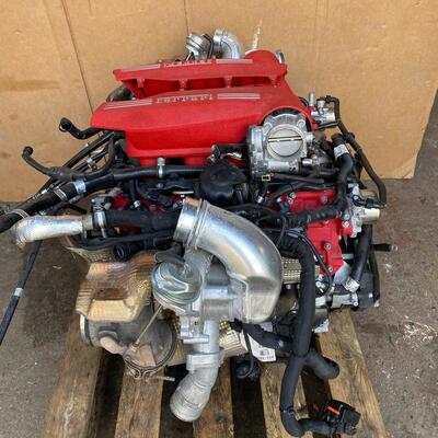 适用法拉利F8 F12 加州 波托菲诺 488 F154CB 3.9T V8 发动机总成