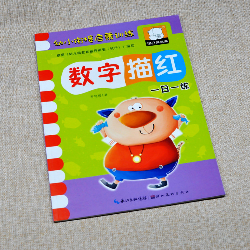 幼小衔接教材全套启蒙训练数字描启蒙认知书/黑白卡/