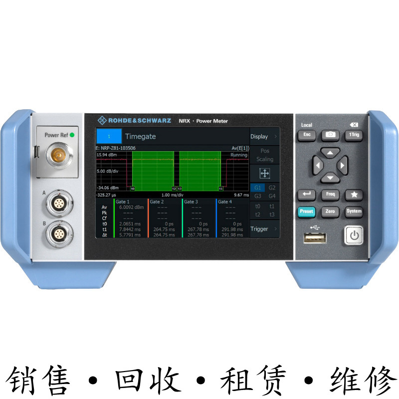 德国R&S罗德与施瓦茨NRX-B1 B4 B8 B9 NRT NRT2 NRP2 NRQ6 功率计