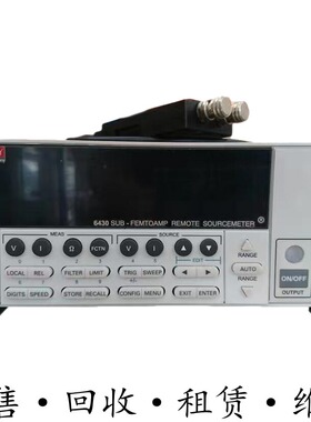 keithley吉时利6430亚FA程控源表 6514 6517A 6517B 高电阻静电计