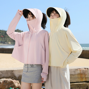 黑胶帽檐原纱冰丝防紫外线薄款 防晒服 2025新款 防晒衣女夏季