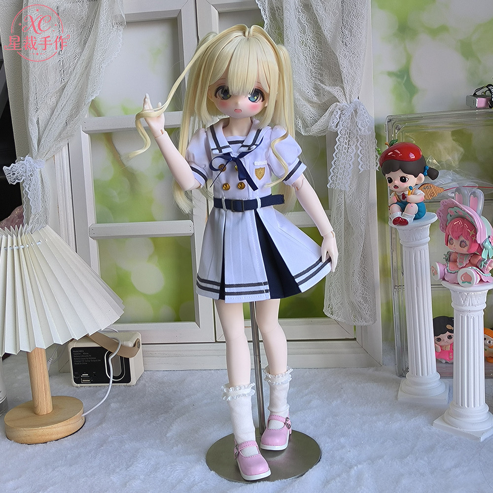 CGCOS动漫 bjd4分娃衣 bangdream 月之森夏季校服 二次元娃用