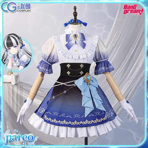 CG动漫服装BanGDream RAISEASUILEN  pareo  cos服lolita裙现货