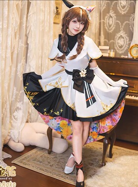 CGCOS动漫服装 赛马娘 机伶金花 cosplay女 动漫裙子 决胜服 套裝