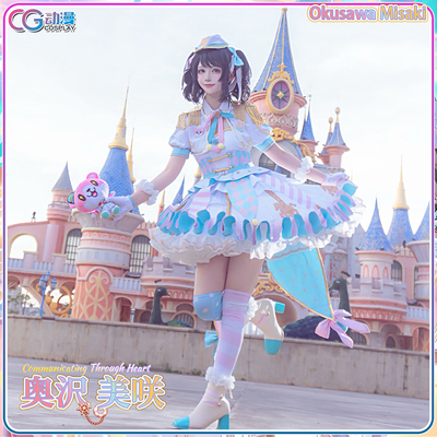 CGCOS动漫服装 bangdream  奥泽美咲  cos服女套装lolita裙