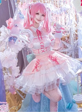 CGCOS动漫服装 bangdream 丸山彩 10周年cos服女装 lolita裙