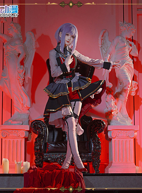 CGCOS动漫服装 BanGDream! 十周年 祐天寺若麦cos服女