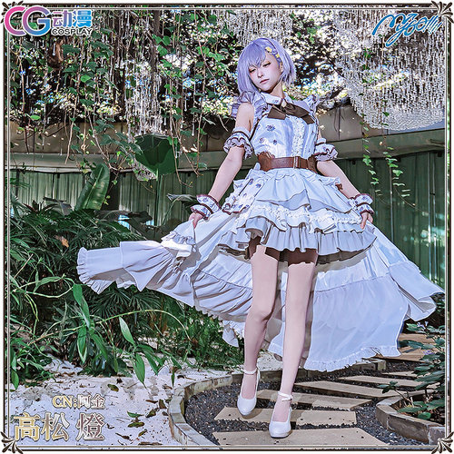 CGcos动漫 bangdream mygo! 高松灯 cosplay服装女lolita裙