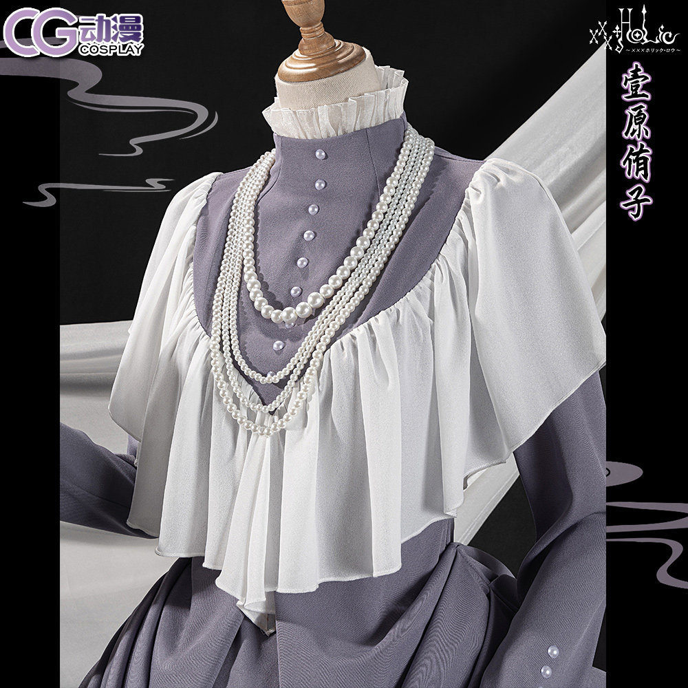 CGCOS动漫服装 四月一日 壹原侑子cosplay女洛丽塔 复古