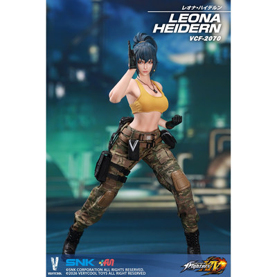 预售定金VERYCOOL 1/6拳皇XIV-莉安娜.哈迪兰SNK正版授权可动人偶