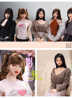 现货  i8toys I8-H006 小影 1/6 可动眼女兵人头雕 限时发售