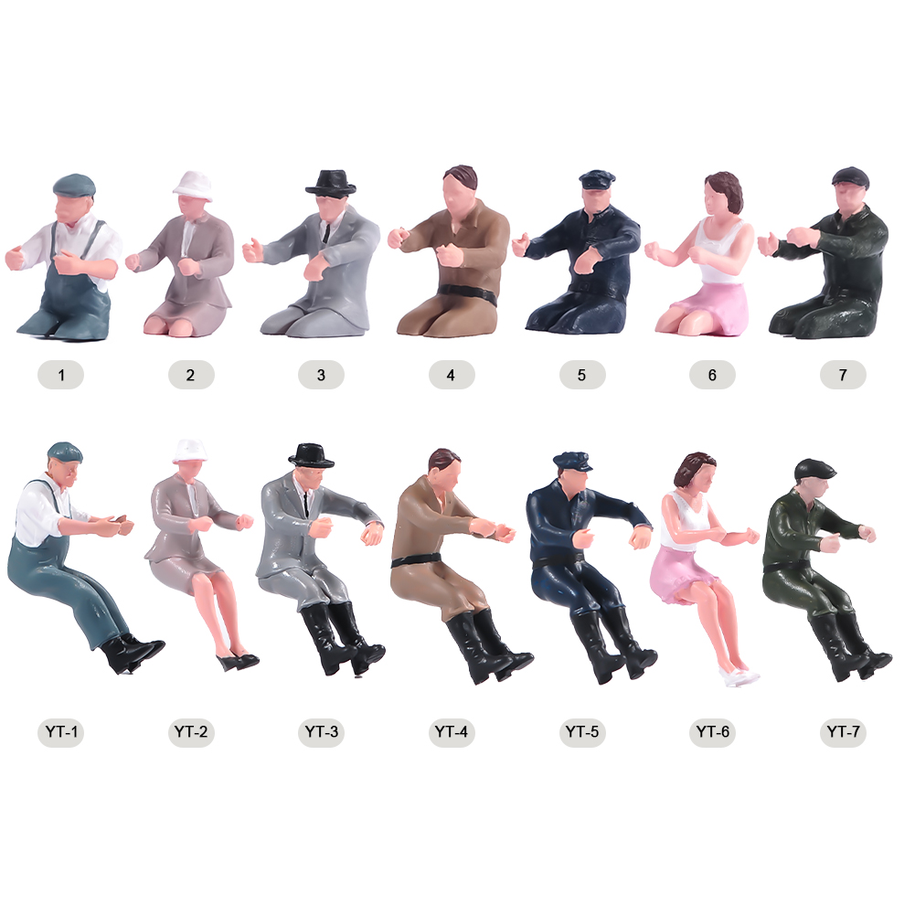 现货1/18/24/43/64/87 司机系列人偶 特微缩场景微拍摄影模型人偶