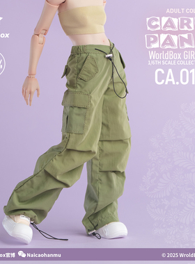 Worldbox 1/6女款CA018直筒通勤休闲裤多色可选