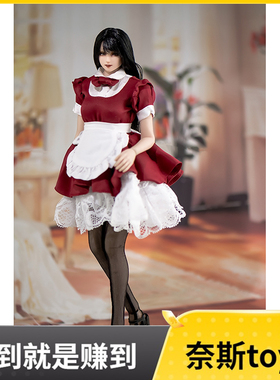 LIFS23CL15 1/6 女兵人 原创女仆装lolita泡泡袖多色服饰
