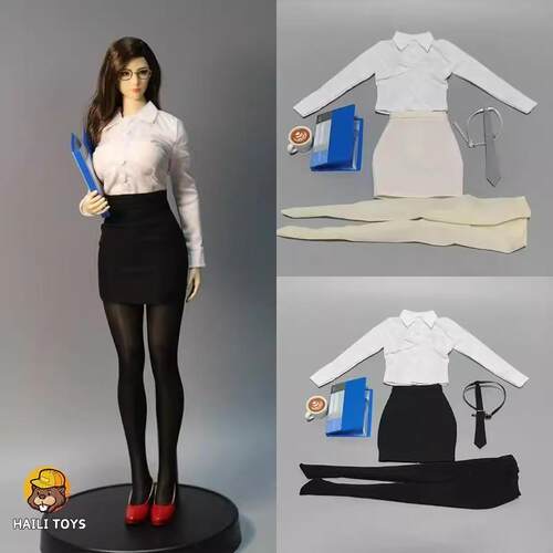 HAILI TOYS 1/6  职场女白领装 女兵人衣服 PH可动人偶服装配件