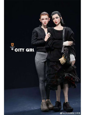 预售定金MR.Z  1/6 CG002 城市女孩第二弹蕊蕾 可动女兵人偶 手办