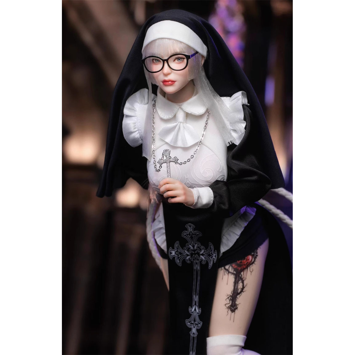 现货  龙山重工 LS2024-04 1/6 暗黑修女 海瑟薇 cosplay版