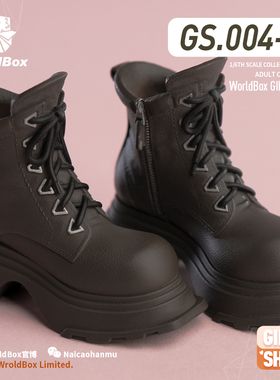 现货 Worldbox GS004 1/6 女款厚底马丁靴三款女兵人散件多色可选