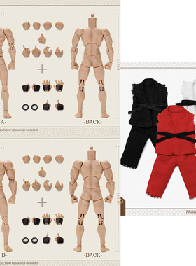 现货JET STUDIO  TS-MB-001/002 柔道服TSC-001/2/3 1/12可动素体