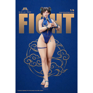 预售定金 HeiJi Toys HJ001 1/6 女格斗家 丽 可动女兵人偶