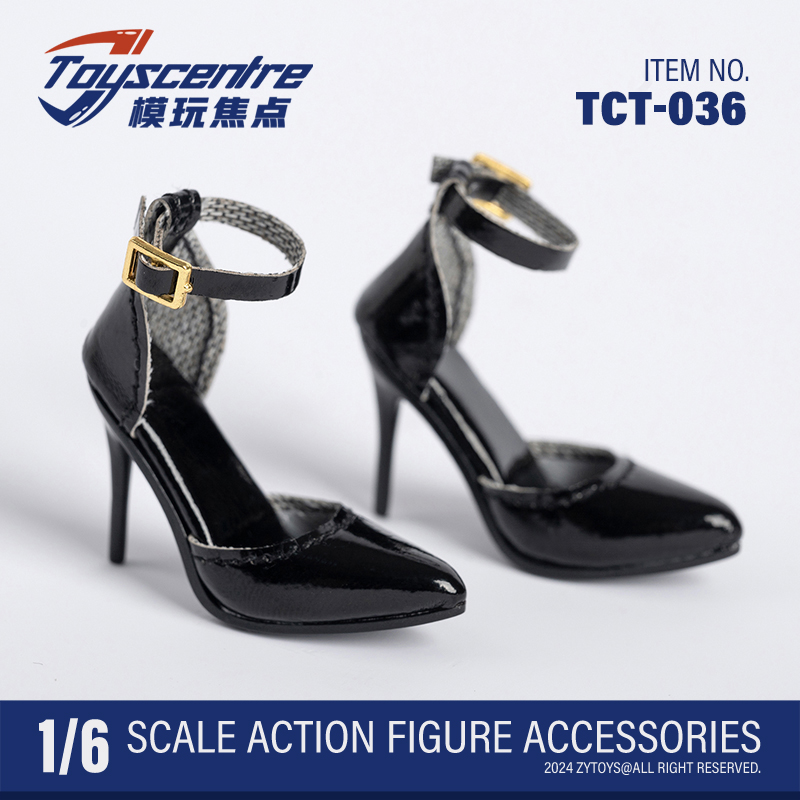 TCT-036日字扣带高跟尖头包头