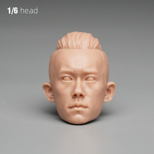 1比6兵人头雕 四字弟弟 易烊千玺白模头雕 少年的你 平津湖