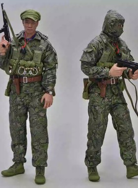 御战道UJINDOU中国PLA侦察大队捕俘手1/6兵人模型两山轮战UD9033