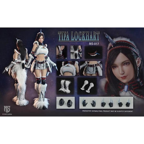 预售定金STAR MAN 1/6 星漫 麒麟套装蒂法女格斗家MS-017可动人偶