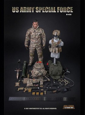 预定 mini times toys  M028 兵人美国陆军特种部队1/6  可动人偶