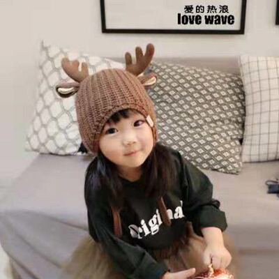 护耳双层纯棉可爱风儿童帽子