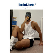 Uncle Shorts网眼速干背心男生运动休闲健身衣训练马拉松透气上衣